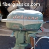 Refurbished 1955 Johnson 25 HP Model RDE-17